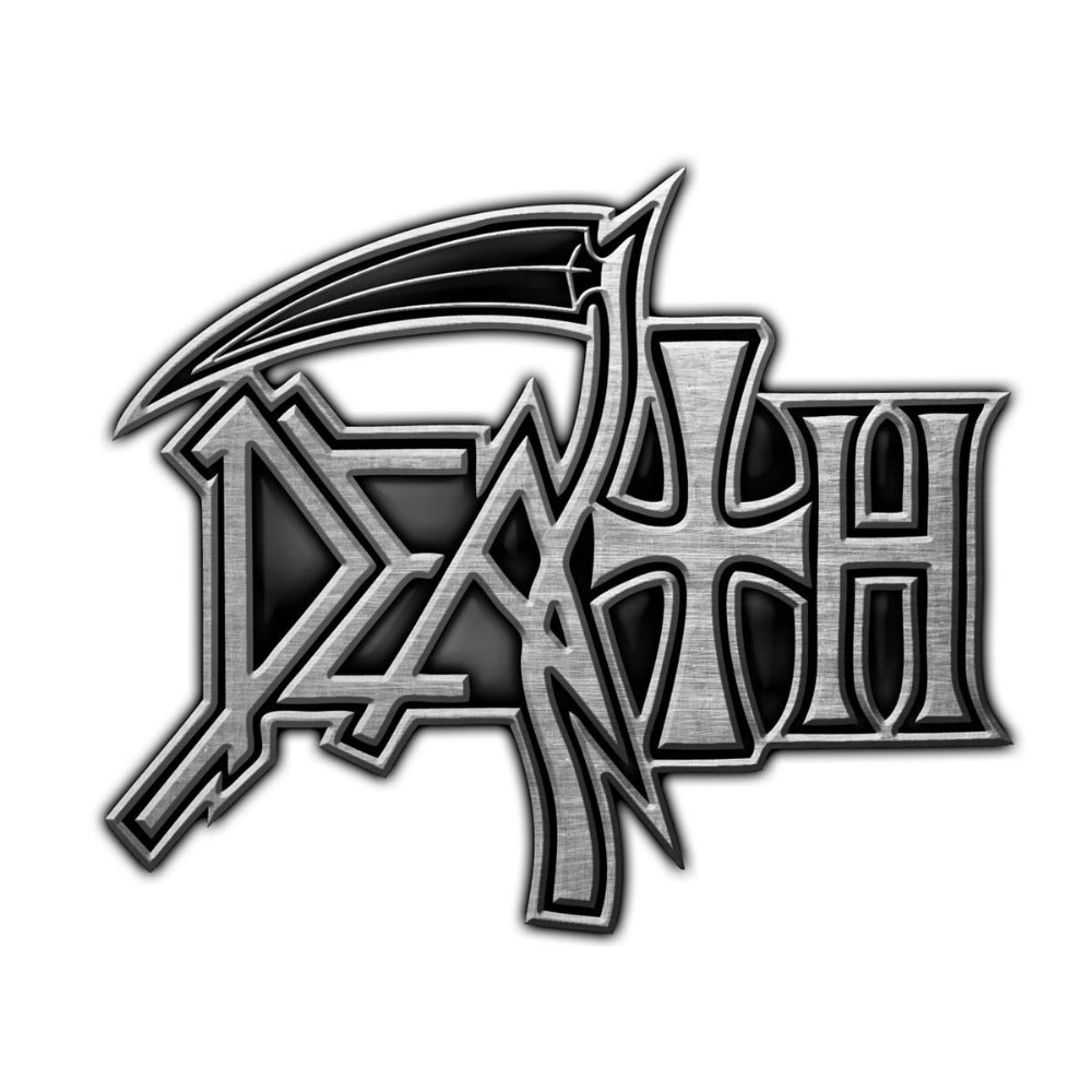 Death - Logo - METAL PIN - Razamataz