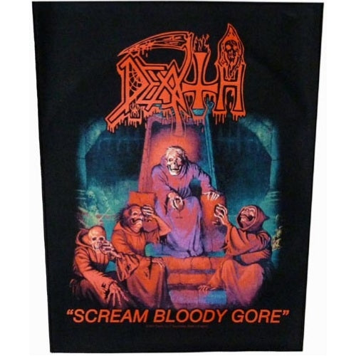 Death - Scream Bloody Gore - BACKPATCH - Razamataz