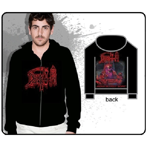 Death - Scream Bloody Gore - Hooded Sweat Shirt Zip - Razamataz