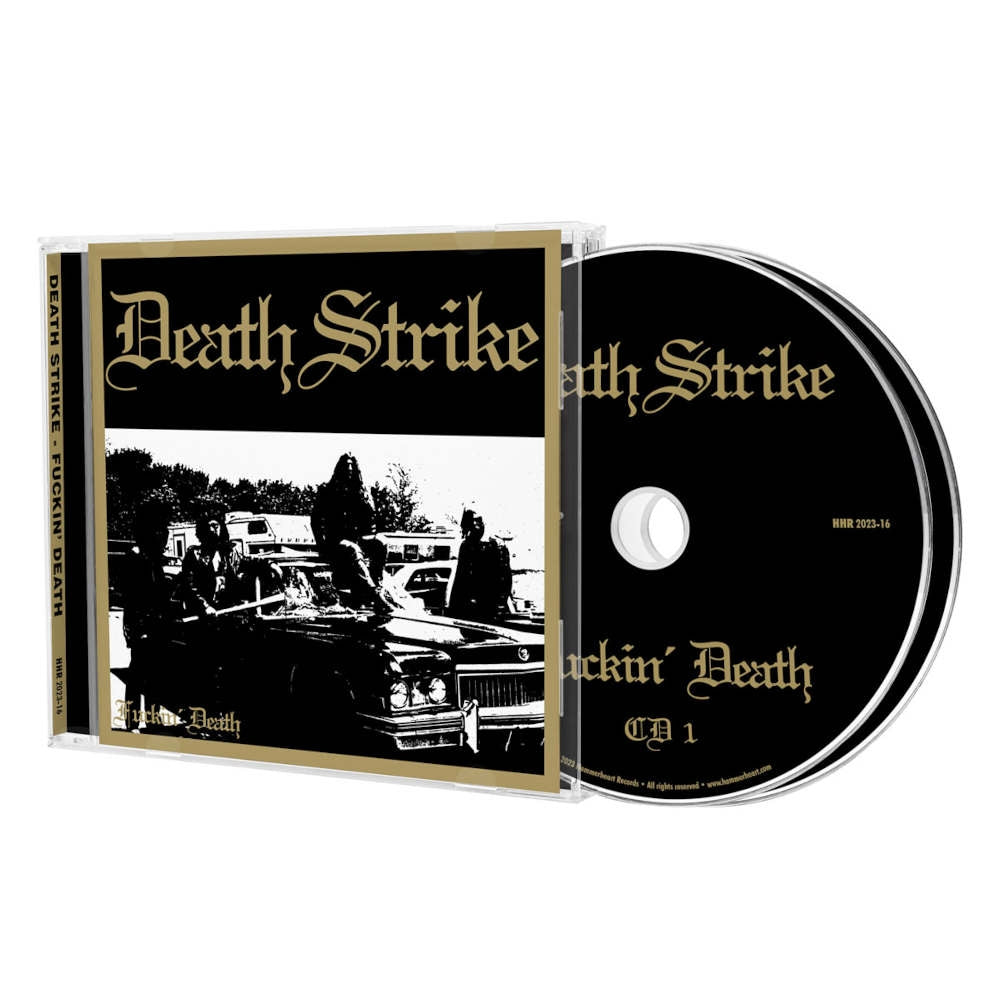Death Strike - Fuckin' Death - DOUBLE CD - Hammerheart Productions - Image 2