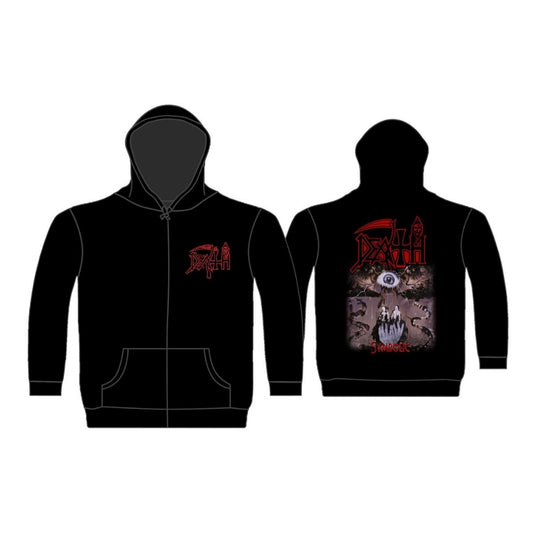 Death - Symbolic - Hooded Sweat Shirt Zip - Razamataz