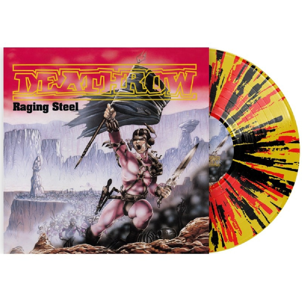 Deathrow - Raging Steel - LP COLOURED - Listenable