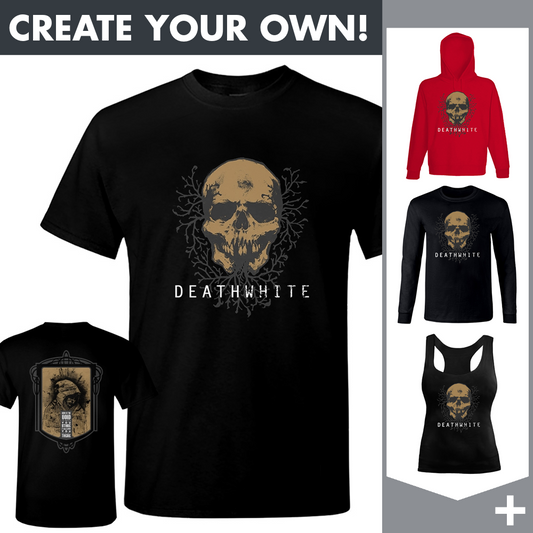 Deathwhite - Hood And Skull Heart - Merchandising