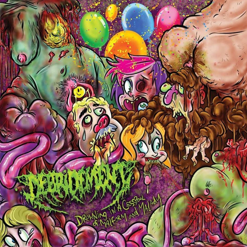 Debridement - Drowning In A Cesspool Of Malform And Malady - CD - Rotten Roll Rex