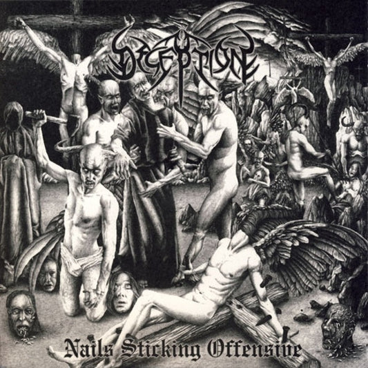 Deception - Nails sticking offensive - CD in 7" sleeve - Old Temple