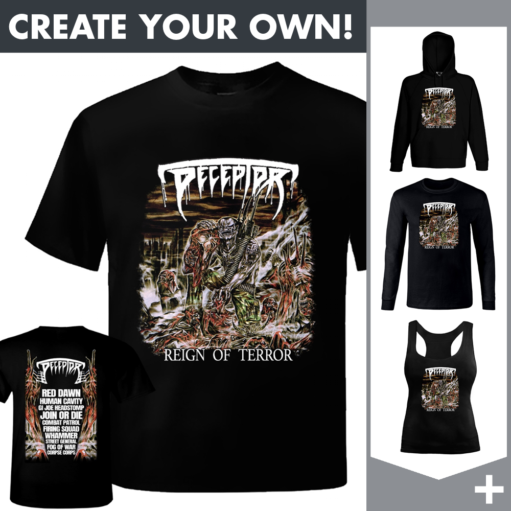 Deceptor - Reign of Terror - Merchandising