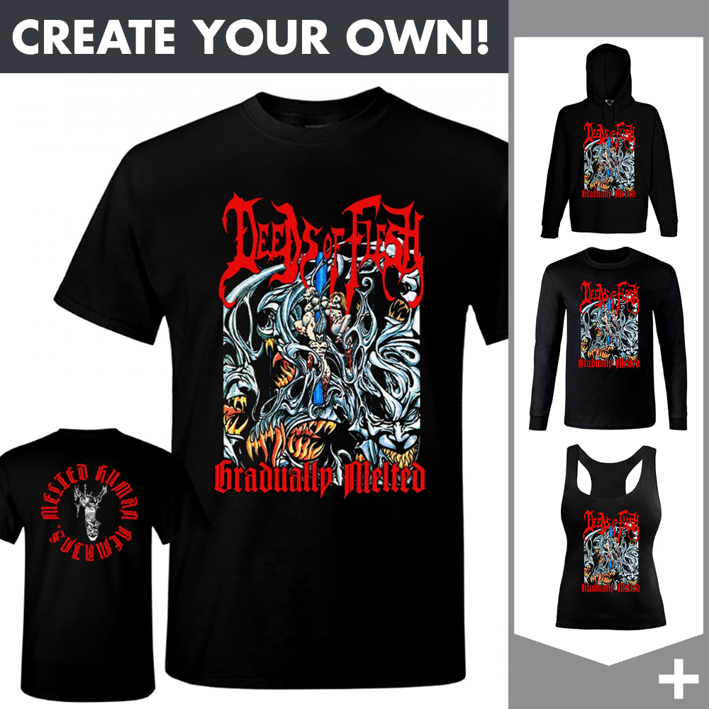 Deeds Of Flesh - Gradually - Merchandising