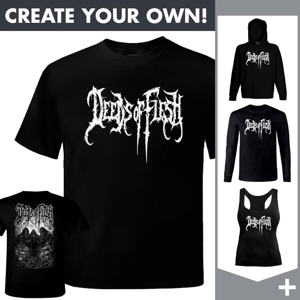 Deeds Of Flesh - Infested Logo - Merchandising