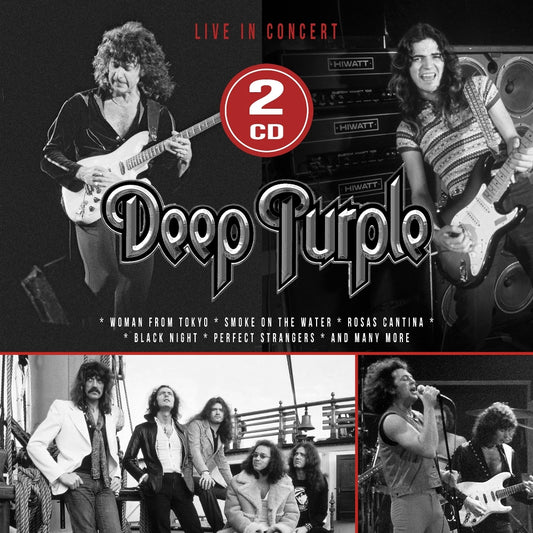 Deep Purple - Live In Concert 1977 (Radio Broadcast Recordings) - 2CD DIGIPAK - Laser Media