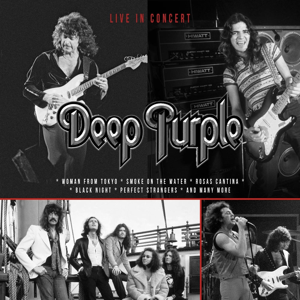 Deep Purple - Live In Concert 1977 (Radio Broadcast Recordings) - LP COLOURED - Laser Media