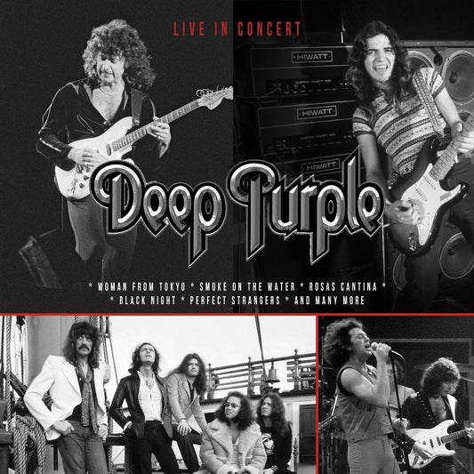 Deep Purple - Live In Concert 1977 (Radio Broadcast Recordings) - LP COLOURED - Laser Media