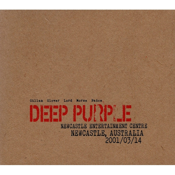 Deep Purple - Live In Newcastle 2001 - 2CD DIGIPAK - earMUSIC
