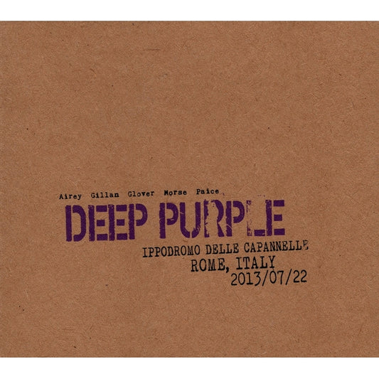 Deep Purple - Live In Rome 2013 - 2CD DIGIPAK - earMUSIC