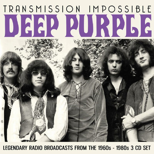 Deep Purple - Transmission Impossible (Radio Broadcasts) - 3CD DIGIPAK - Eat To The Beat