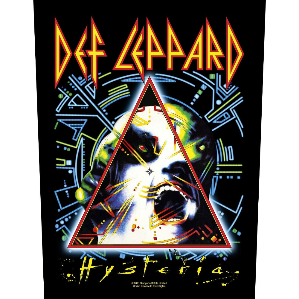Def Leppard - Hysteria - BACKPATCH - Razamataz