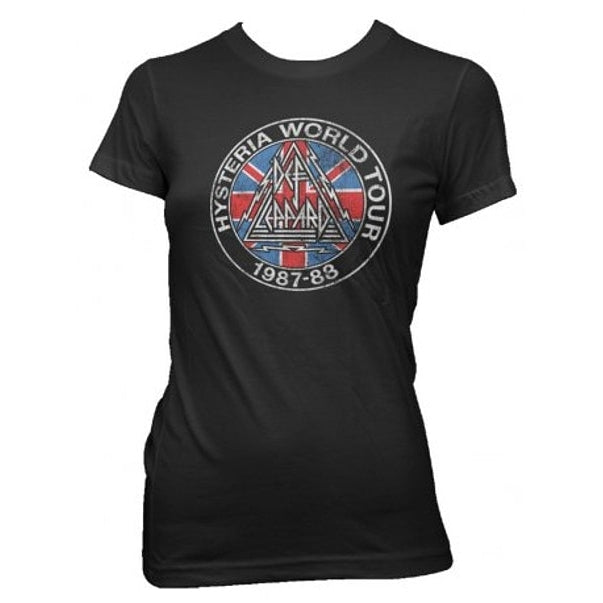 Def Leppard - Jr Hysteria World Tour - T-shirt Skinny - Live Nation