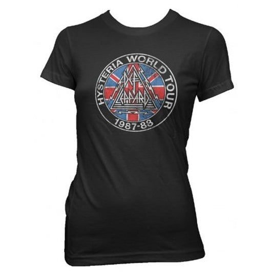 Def Leppard - Jr Hysteria World Tour - T-shirt Skinny - Live Nation