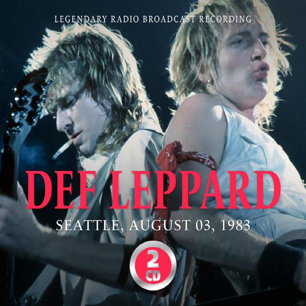 Def Leppard - Seattle, August 03, 1983 (Legendary Radio Brodcast Recording) - DOUBLE CD DIGIFILE - Laser Media