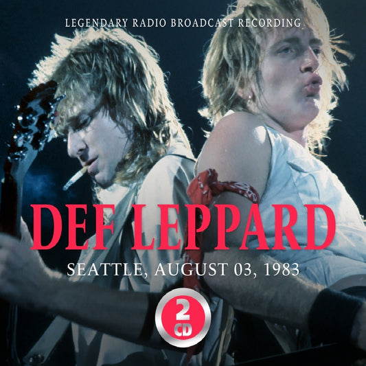 Def Leppard - Seattle, August 03, 1983 (Legendary Radio Brodcast Recording) - DOUBLE CD DIGIFILE - Laser Media