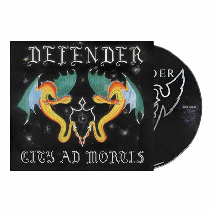 Defender - City Ad Mortis - CD DIGIPAK - Hammerheart Productions - Image 2