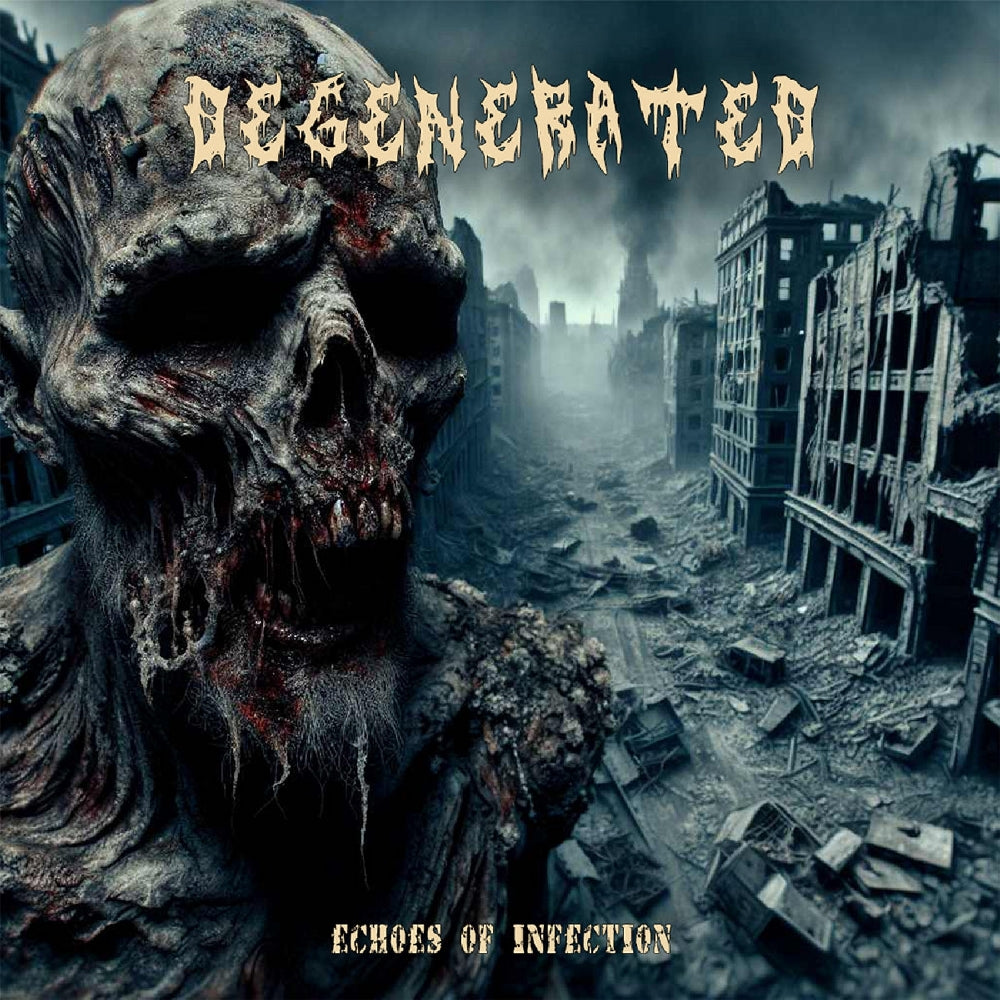 Degenerated - Echoes Of Infection - CD DIGIPAK - Great Dane Records