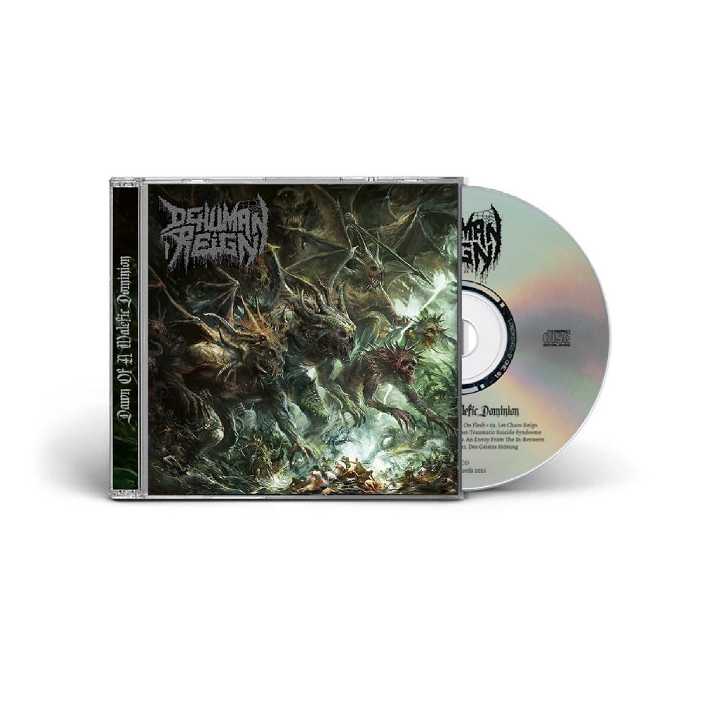 Dehuman Reign - Dawn Of A Malefic Dominion - CD - FDA Records - Image 2