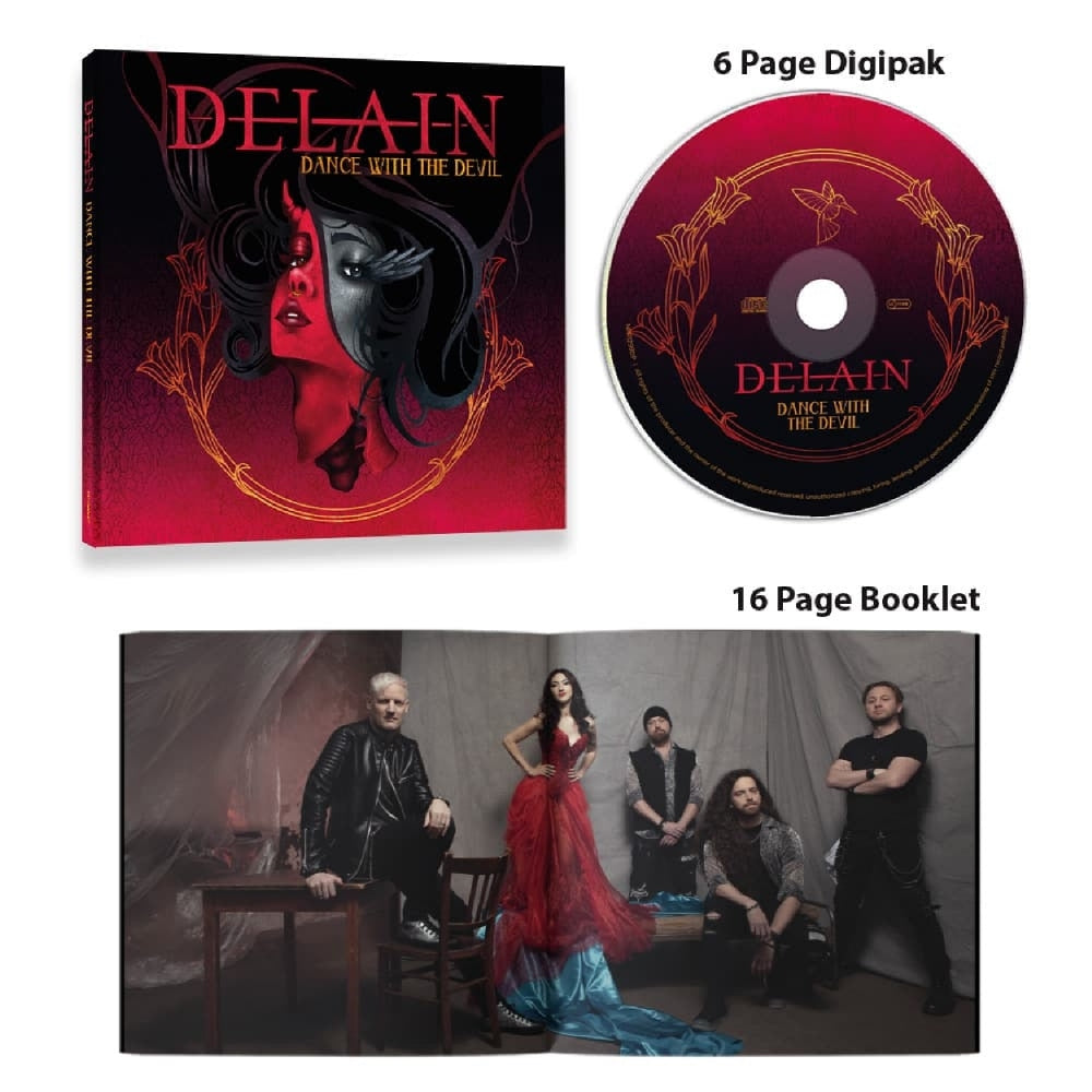 Delain - Dance With The Devil - CD DIGIPAK - Napalm Records - Image 2