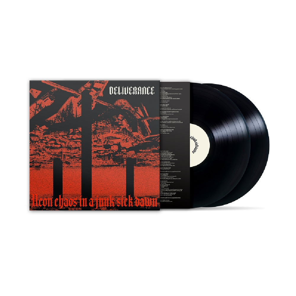Deliverance - Neon Chaos In A Junk-sick Dawn - DOUBLE LP - Les Acteurs De L'Ombre