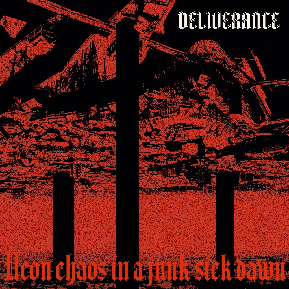 Deliverance - Neon Chaos In A Junk-sick Dawn - DOUBLE LP - Les Acteurs De L'Ombre - Image 2