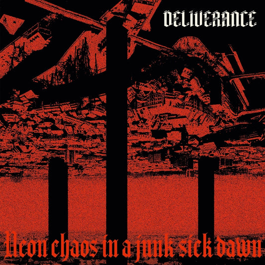 Deliverance - Neon Chaos In A Junk-sick Dawn - DOUBLE LP - Les Acteurs De L'Ombre - Image 2