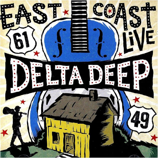 Delta Deep - East Coast Live - CD + DVD - Frontiers Records