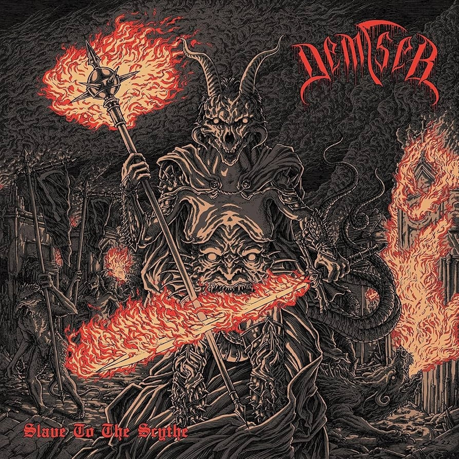 Demiser - Slave To The Scythe - LP COLOURED - Metal Blade Records - Image 2