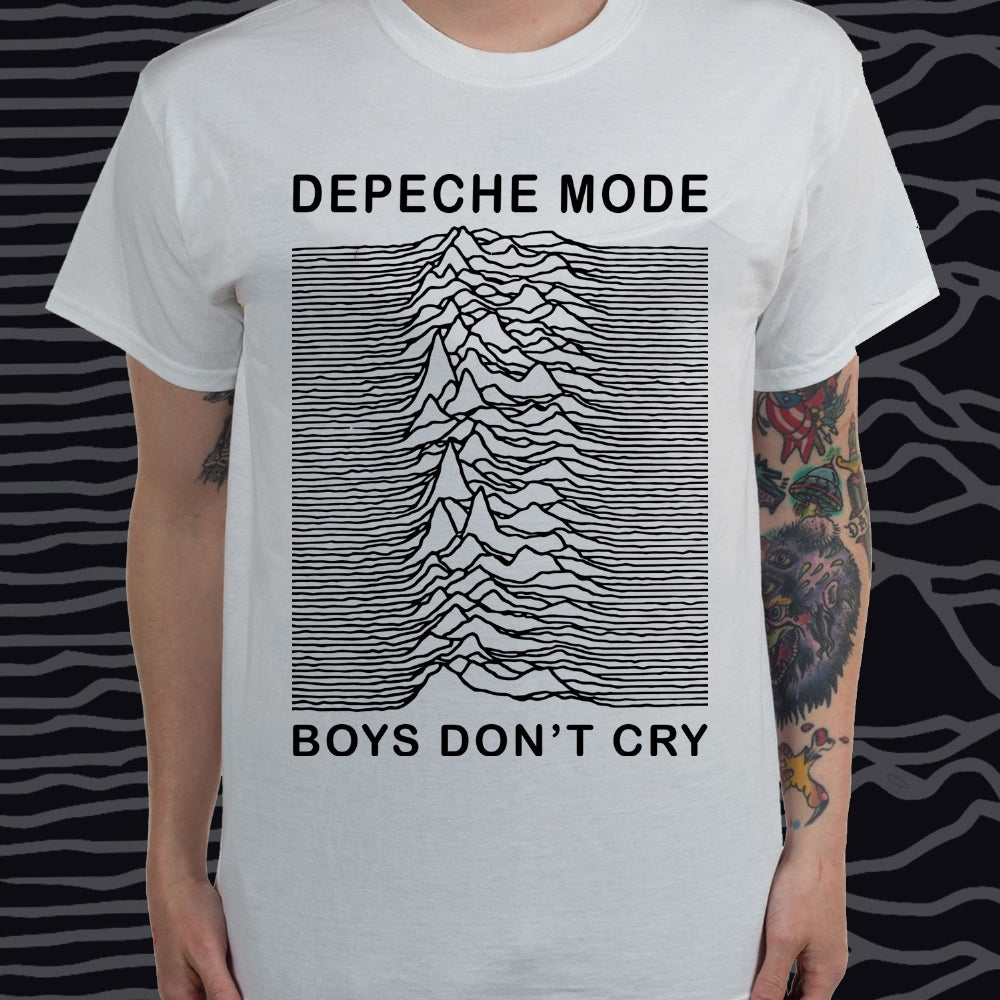 Depeche Mode - Boys Don't Cry [white] - T-shirt - Trendkill Recordings