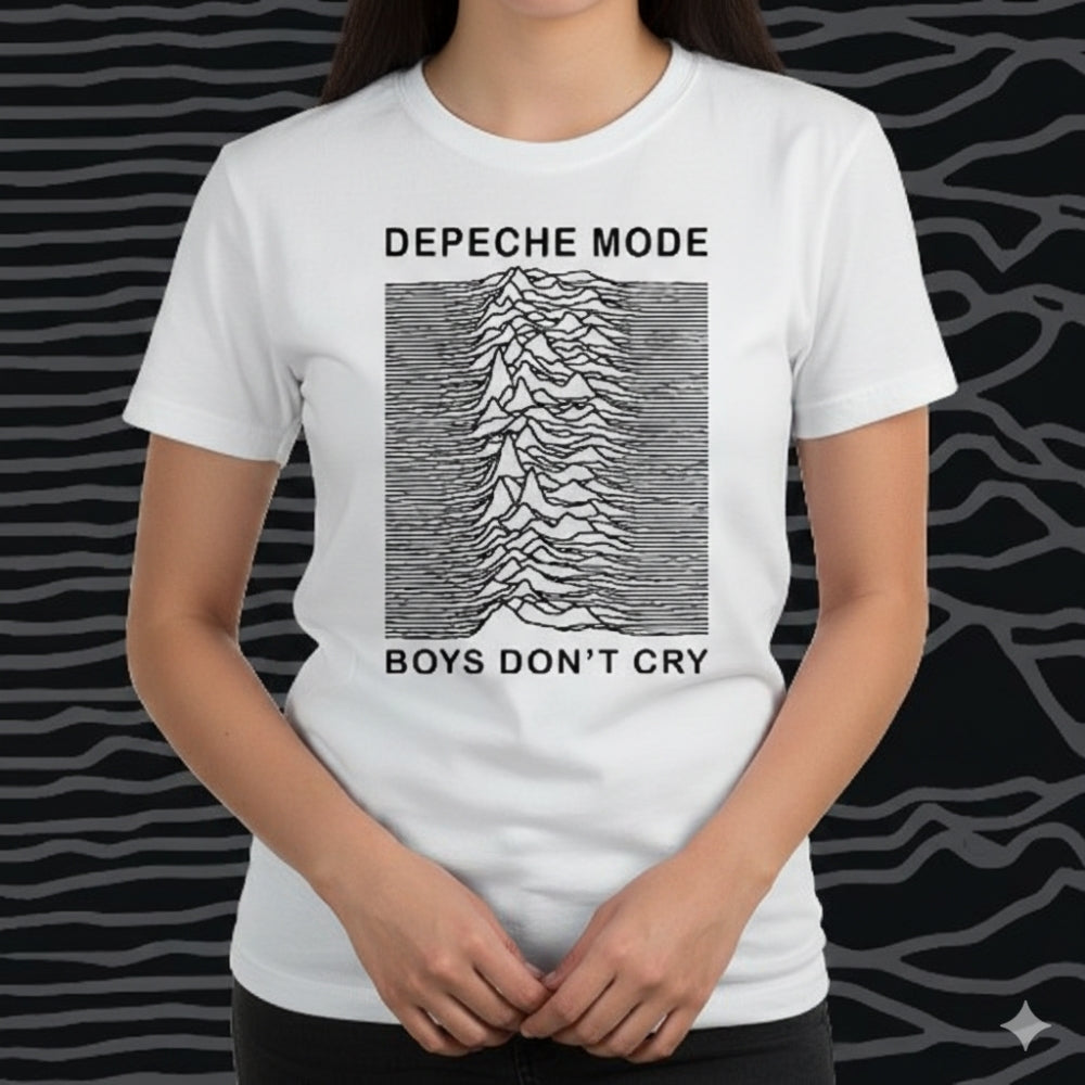 Depeche Mode - Boys Don't Cry [white] - T-shirt - Trendkill Recordings