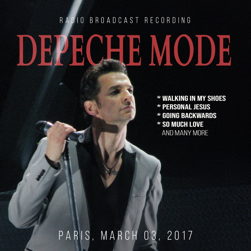 Depeche Mode - Paris, March 03, 2017 (Radio Broadcast Recording) - CD - Laser Media