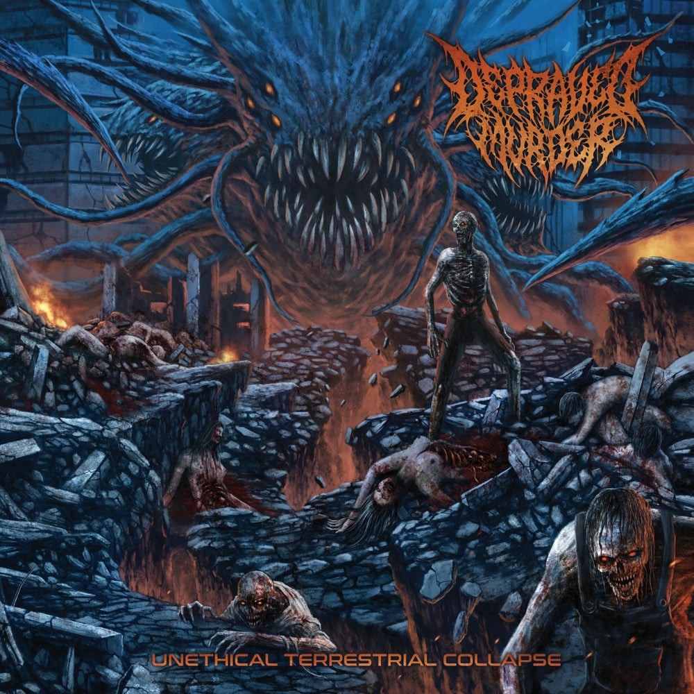 Depraved Murder - Unethical Terrestrial Collapse - CD - Comatose Music