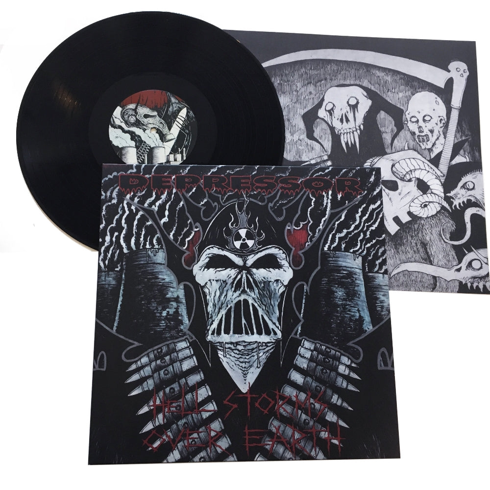 Depressor - Hell Storms over Earth - LP + DOWNLOAD CARD - Sentient Ruin - Image 2