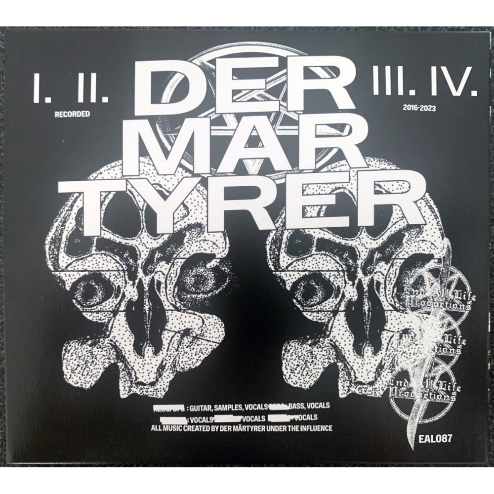 Der Martyrer - Der Martyrer - CD DIGISLEEVE - End All Life Productions - Image 2