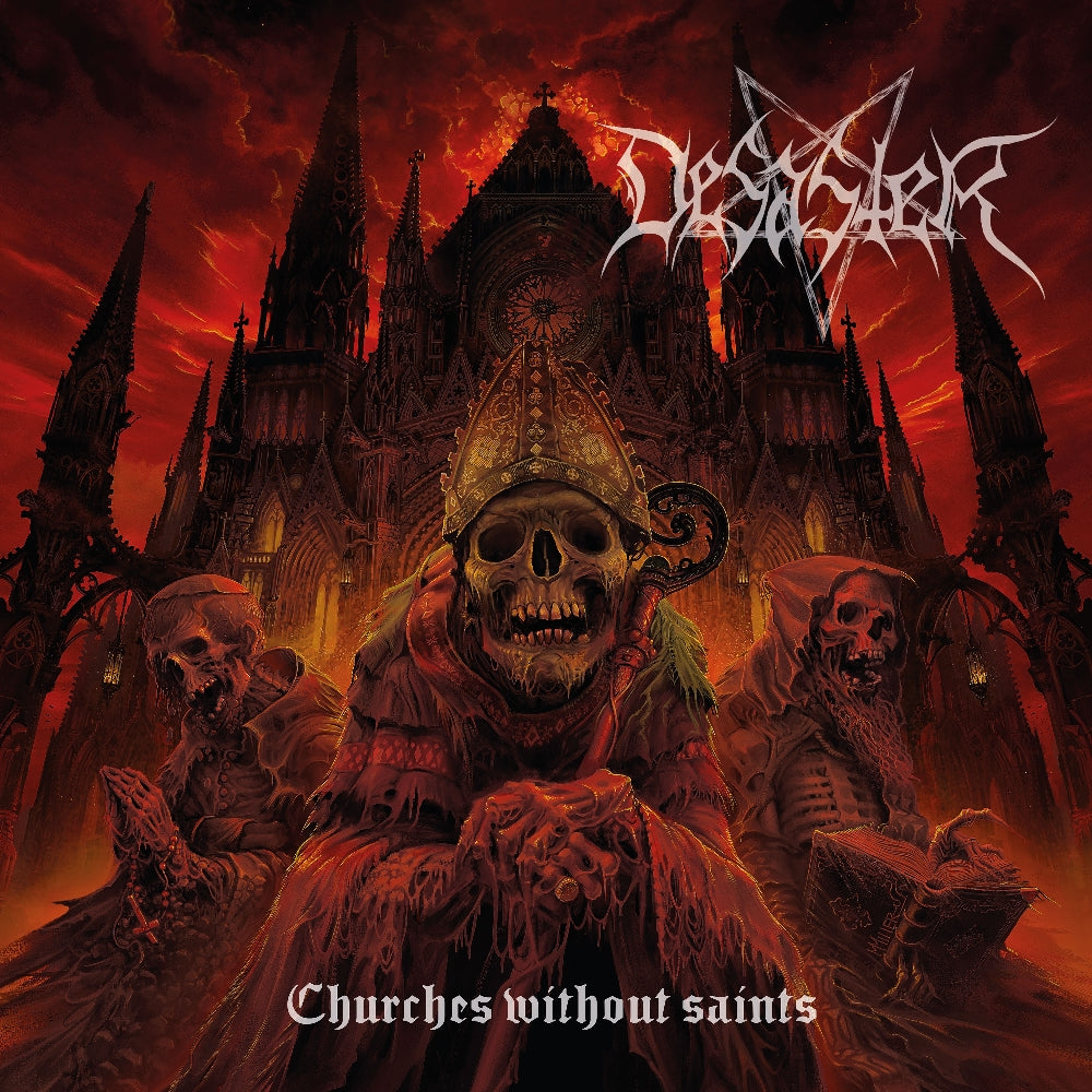 Desaster - Churches Without Saints - CD DIGIPAK - Metal Blade Records