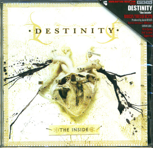 Destinity - The Inside - CD - Rupture