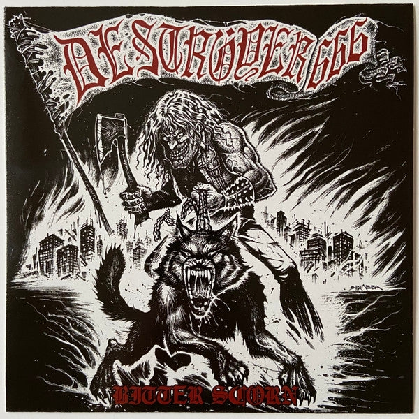 Deströyer 666 - Bitter Scorn - 7" vinyl - Burn Music