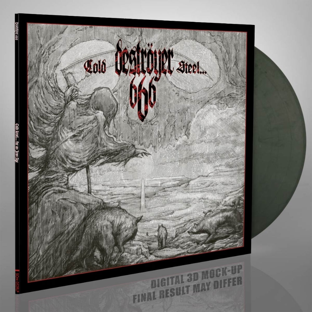 Deströyer 666 - Cold Steel For An Iron Age - LP Gatefold Coloured - Season of Mist