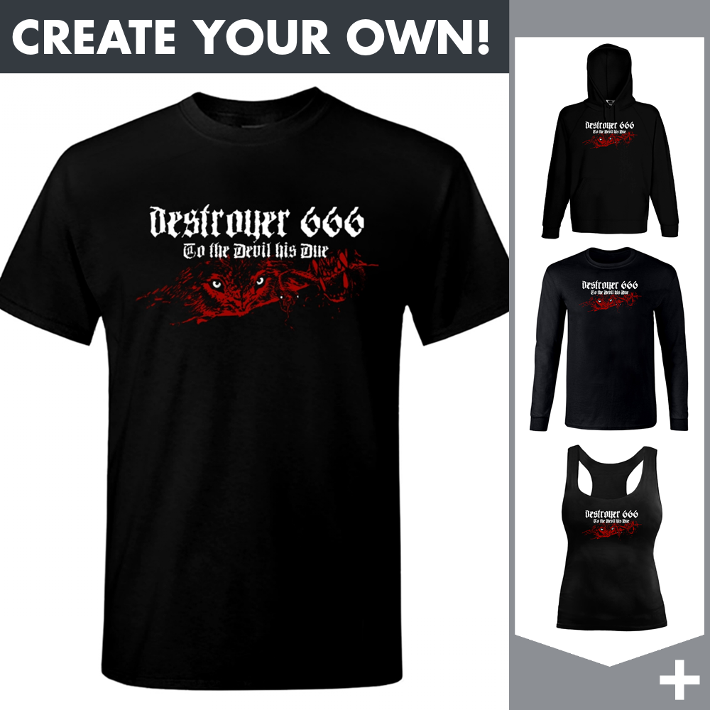 Deströyer 666 - Devil Eyes - Merchandising