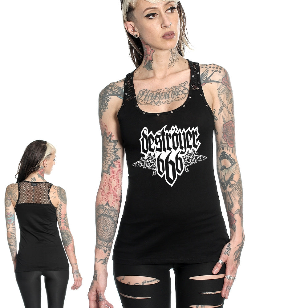 Deströyer 666 - Logo - T-shirt Tank Top - Season of Mist - Image 2