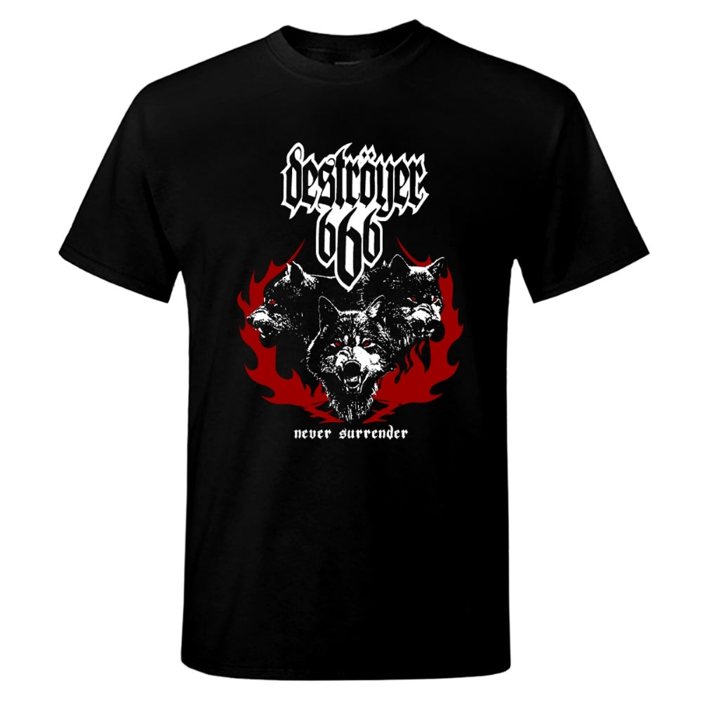 Deströyer 666 - Wolves and Flames - T-shirt - Season of Mist
