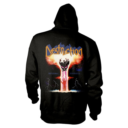 Destruction - Infernal Overkill - Hooded Sweat Shirt Zip - PHD - Image 2