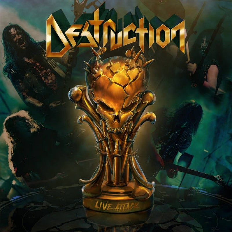 Destruction - Live Attack - BLU-RAY + 2CD DIGIPAK - Napalm Records