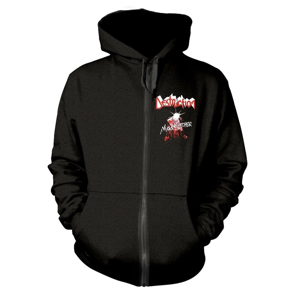 Destruction - Mad Butcher - Hooded Sweat Shirt Zip - PHD