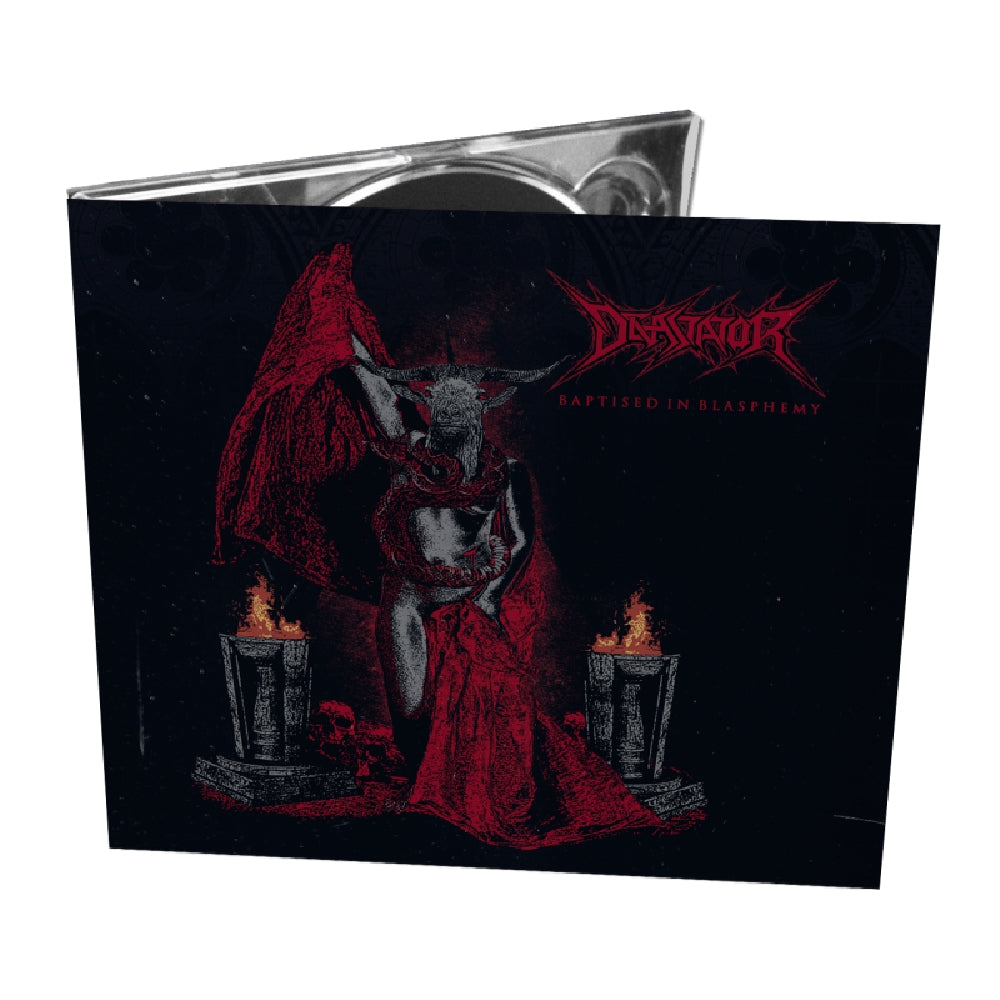 Devastator - Baptised In Blasphemy - CD DIGIPAK - Listenable - Image 2