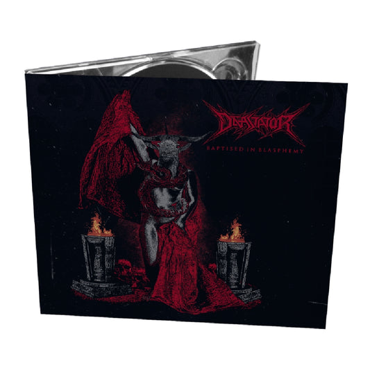 Devastator - Baptised In Blasphemy - CD DIGIPAK - Listenable - Image 2